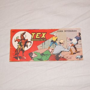 Tex liuska 25 - 1958 Liian myöhään (6. vsk)